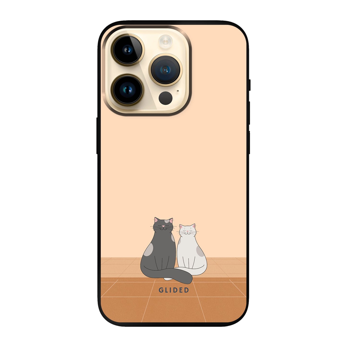 Catty Friends - iPhone 14 Pro Handyhülle Soft case