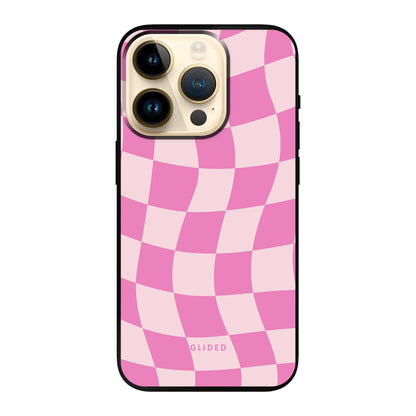 Pink Chess - iPhone 14 Pro Handyhülle Soft case