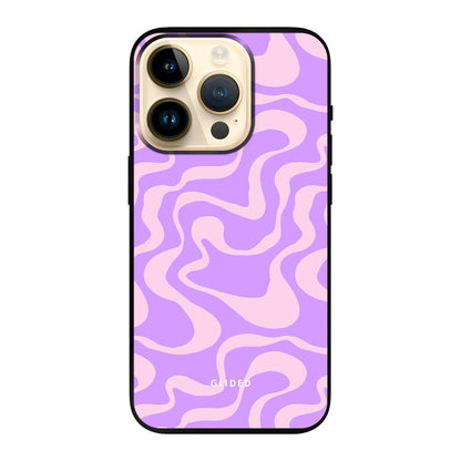 Purple Wave - iPhone 14 Pro Handyhülle Soft case