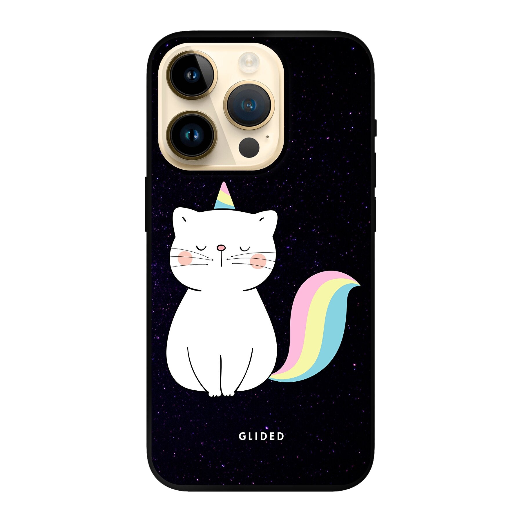 Unicorn Cat - iPhone 14 Pro Handyhülle Soft case