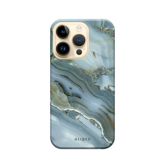 Green Marble - iPhone 14 Pro Handyhülle Tough case