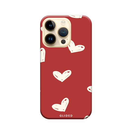 Red Love - iPhone 14 Pro - Tough case