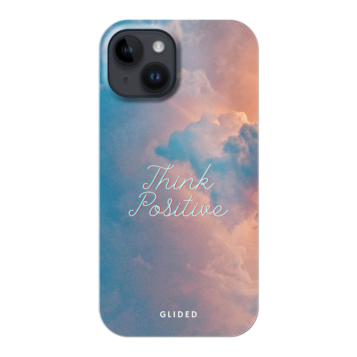 Think positive - iPhone 14 Handyhülle Tough case