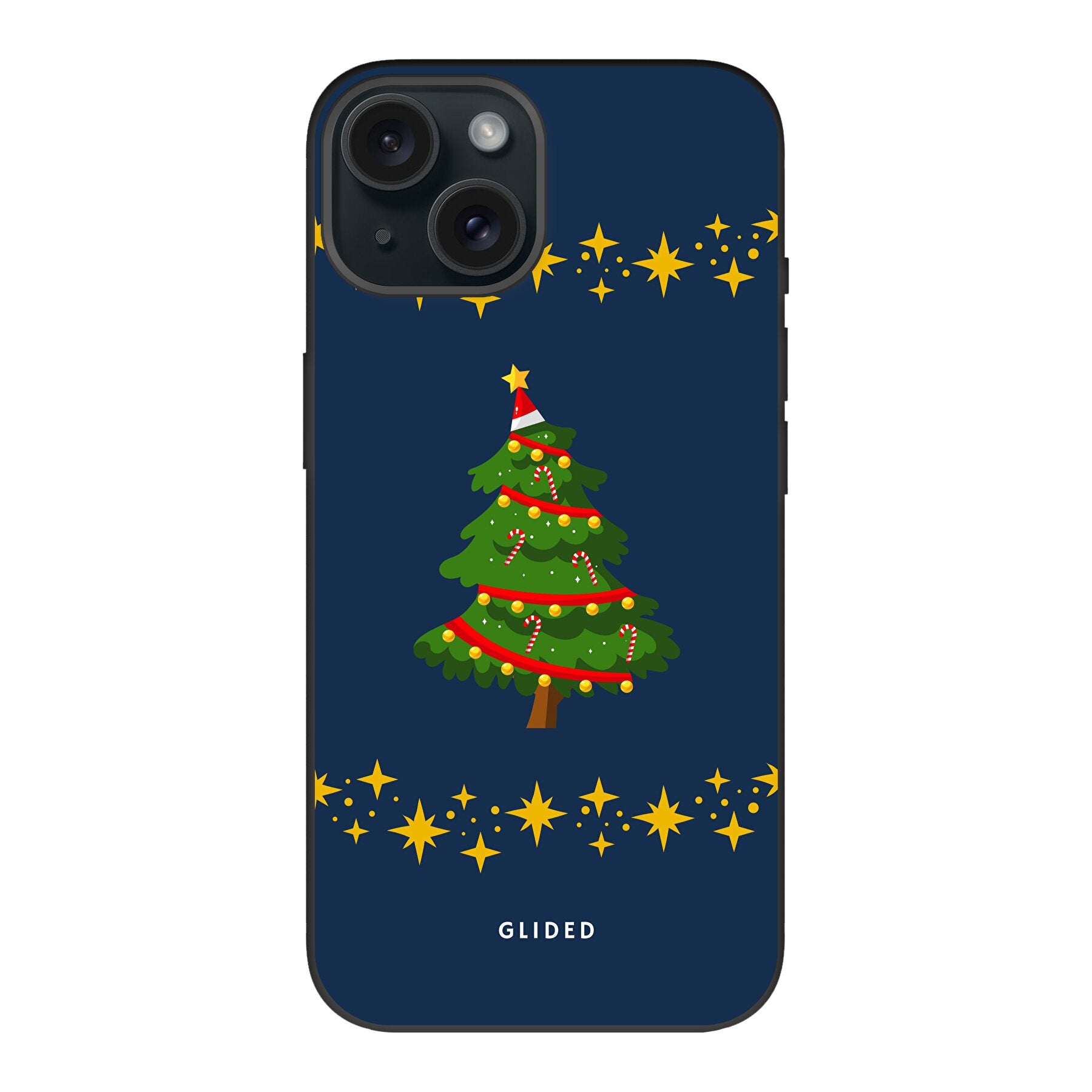 Christmas Tree - iPhone 15 Handyhülle Biologisch Abbaubar