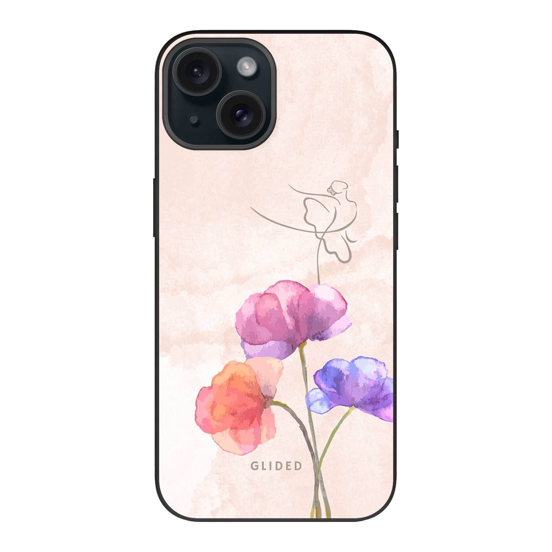 Blossom - iPhone 15 Handyhülle Biologisch Abbaubar