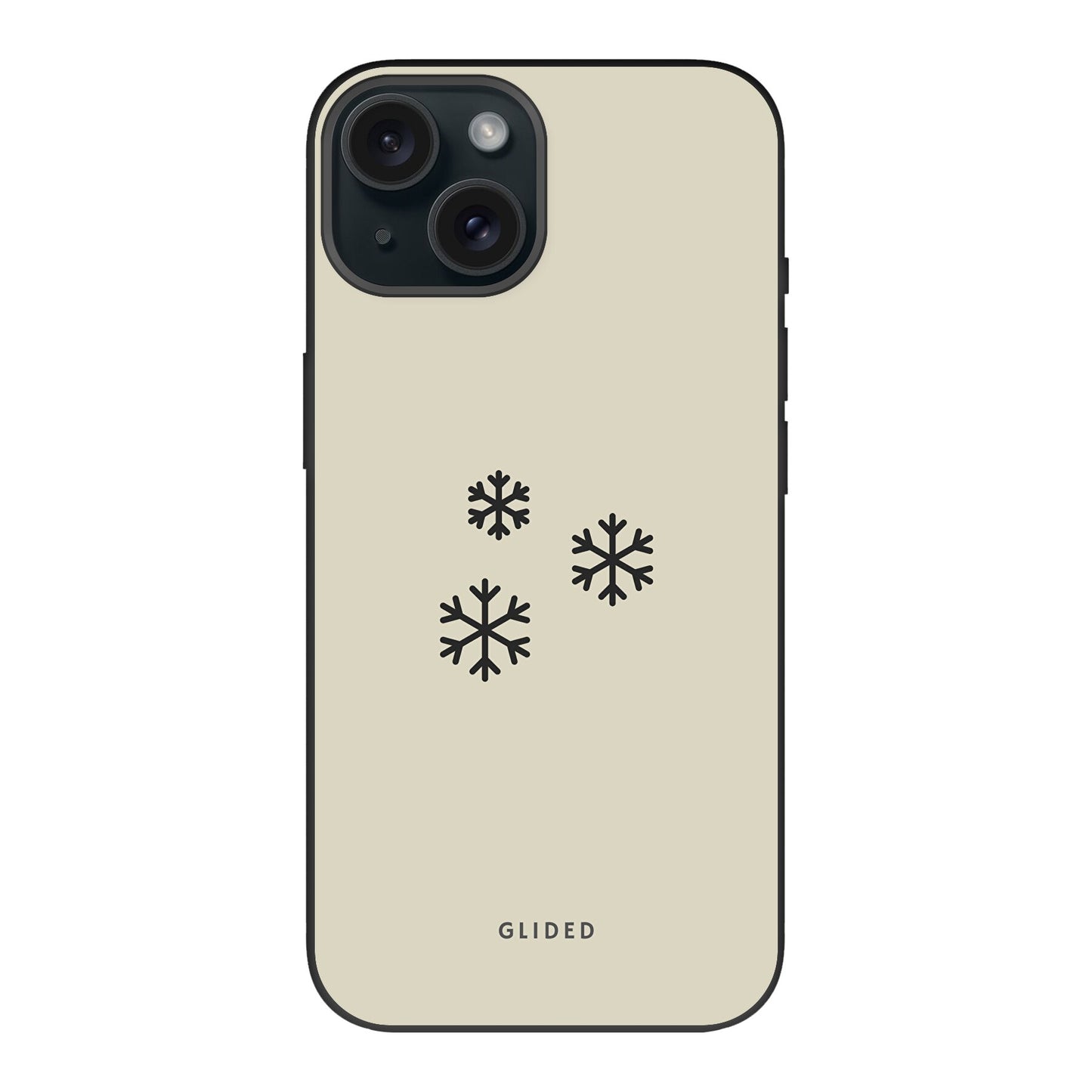 Snowflakes - iPhone 15 Handyhülle Biologisch Abbaubar