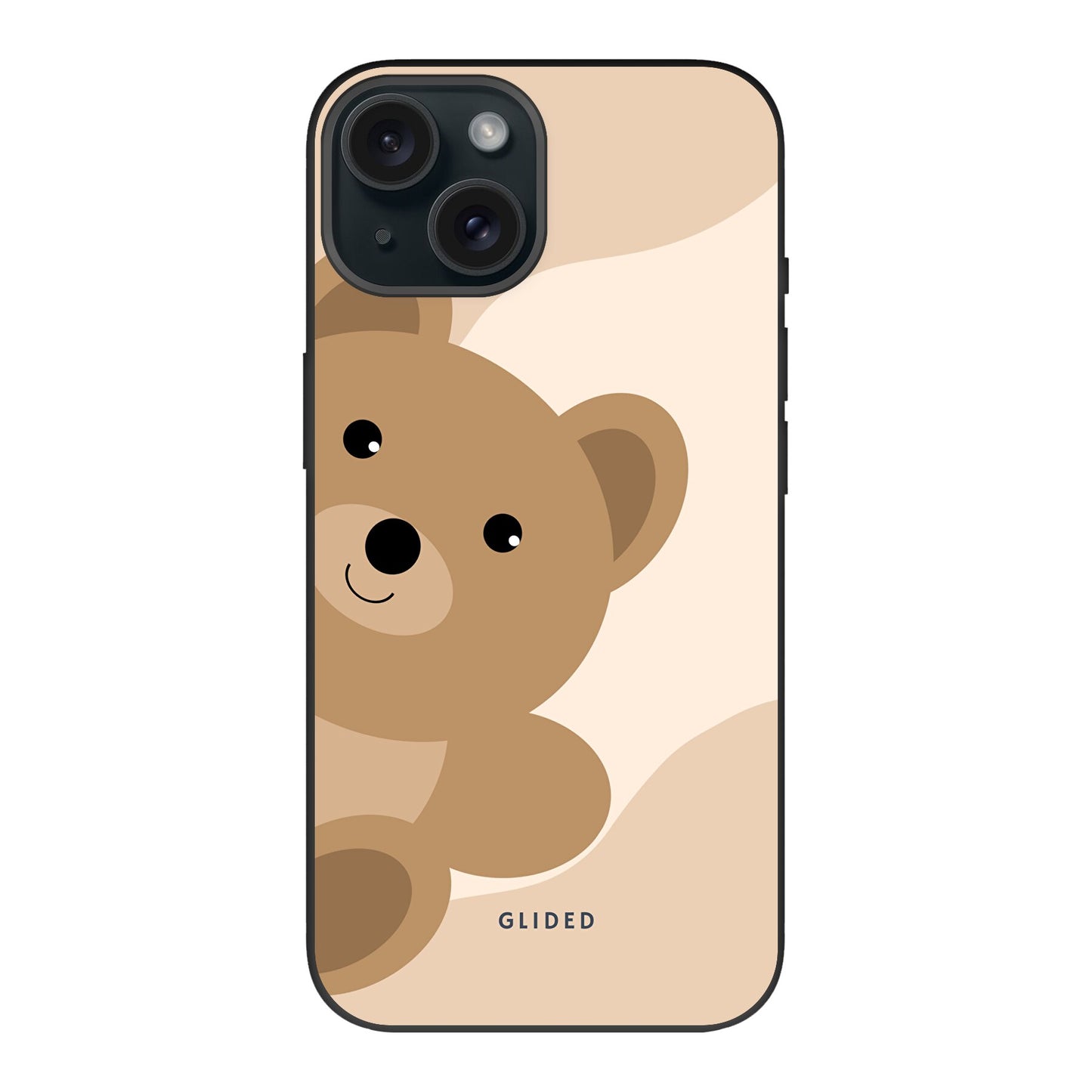 BearLove Right - iPhone 15 Handyhülle Biologisch Abbaubar