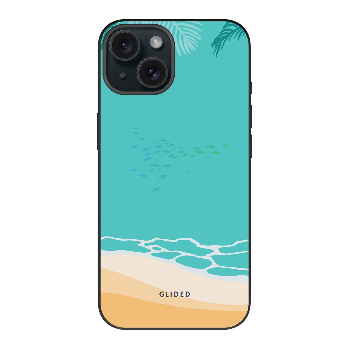 Beachy - iPhone 15 Handyhülle Biologisch Abbaubar