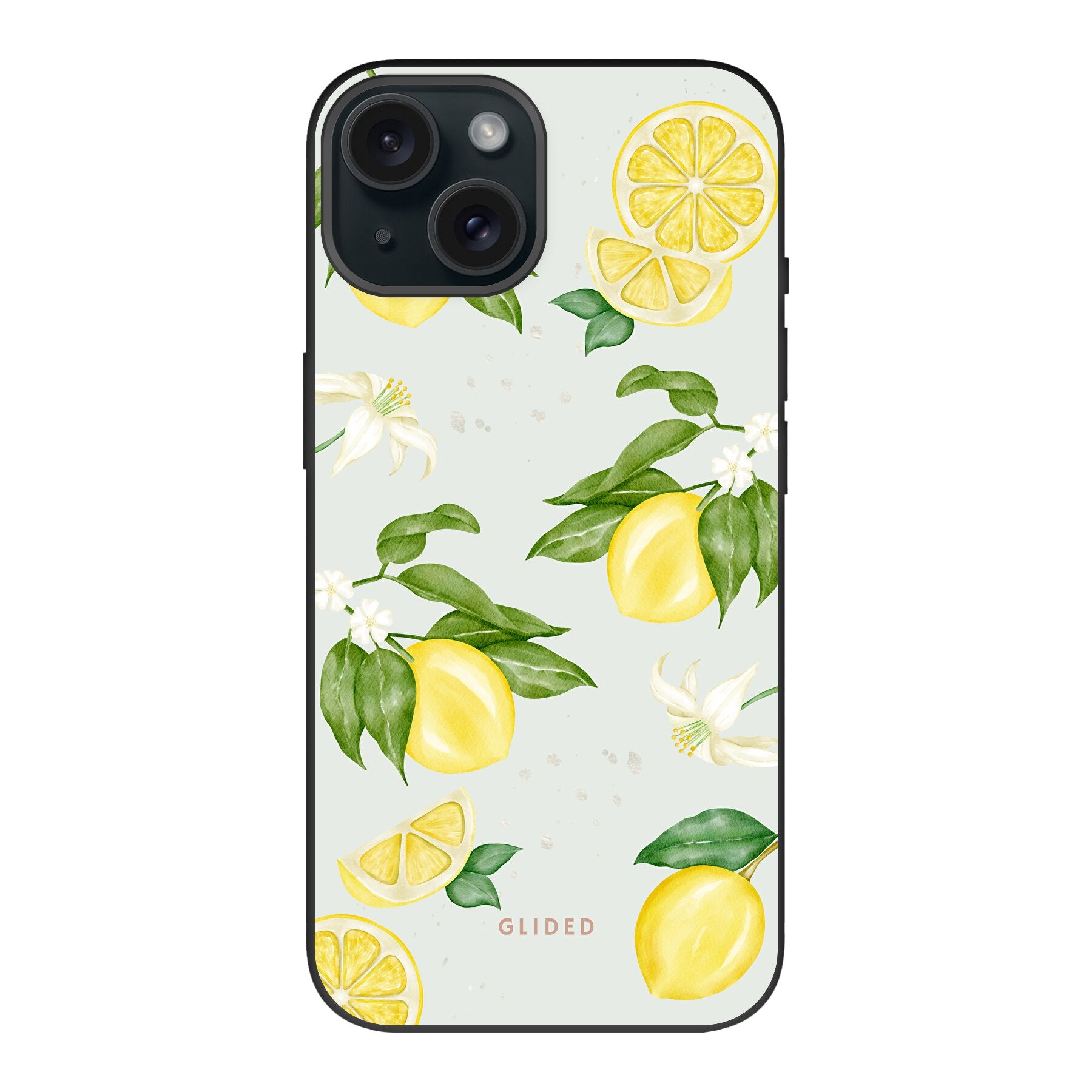 Lemon Beauty - iPhone 15 Handyhülle Biologisch Abbaubar