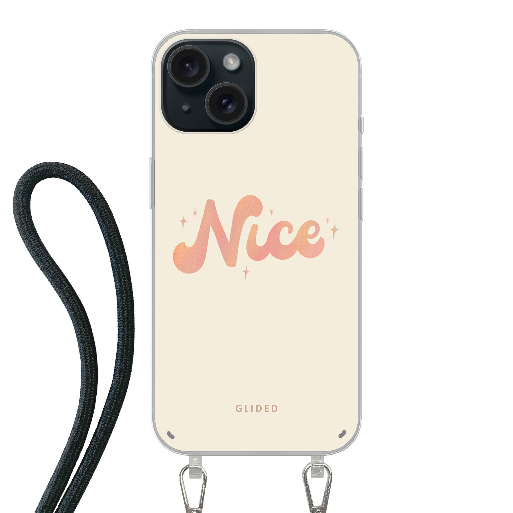 Nice | GLIDED X CARMEN.RSO - iPhone 15 - Crossbody case mit Band