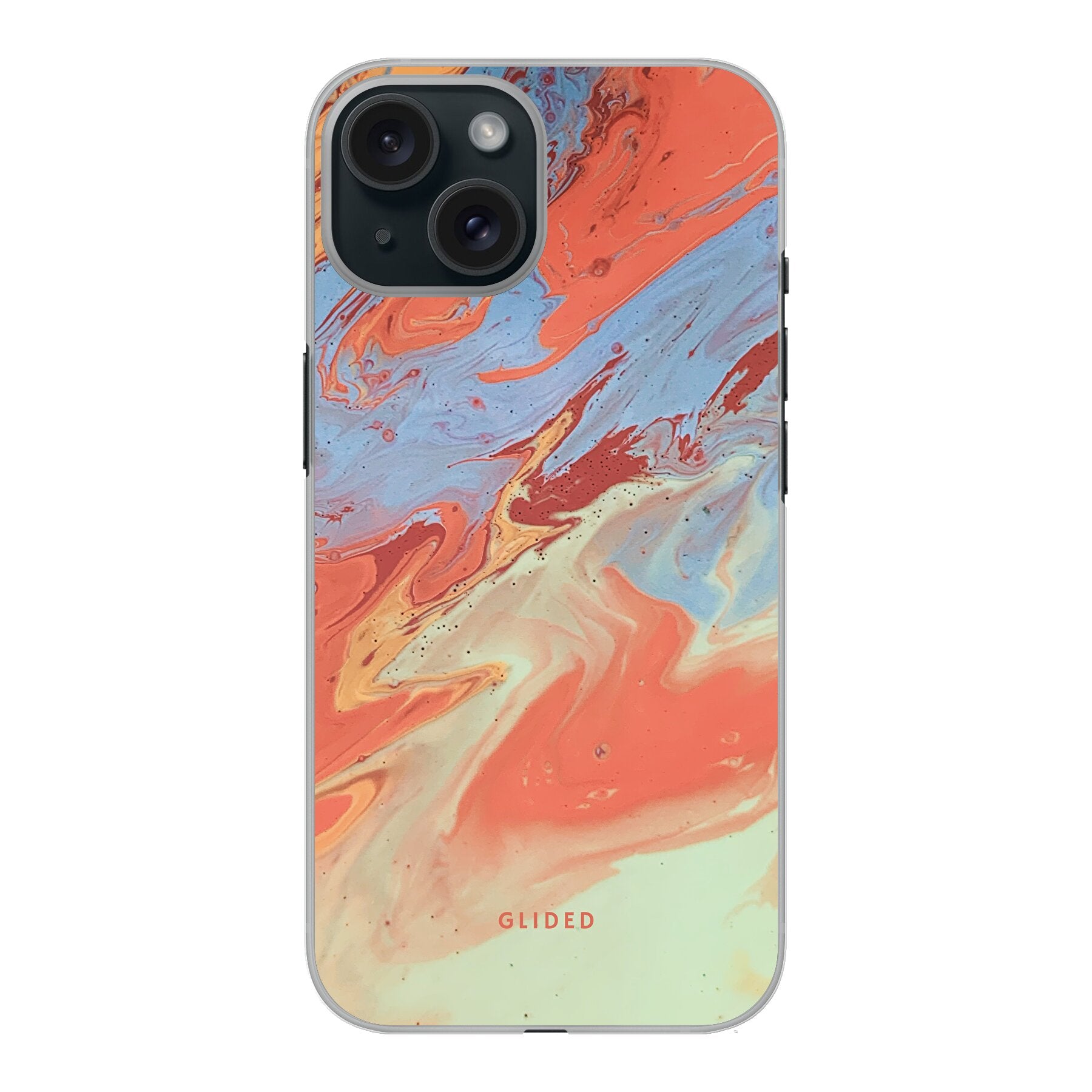 Watercolor - iPhone 15 Handyhülle Hard Case