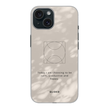 Affirmation - iPhone 15 Handyhülle Hard Case