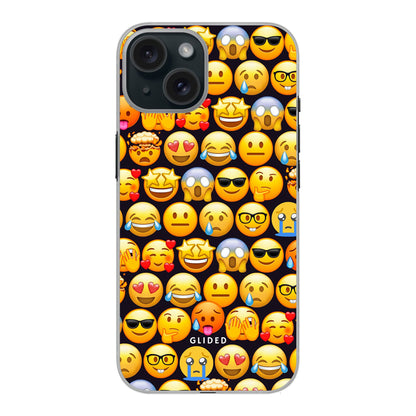 Emoji Town - iPhone 15 Handyhülle Hard Case