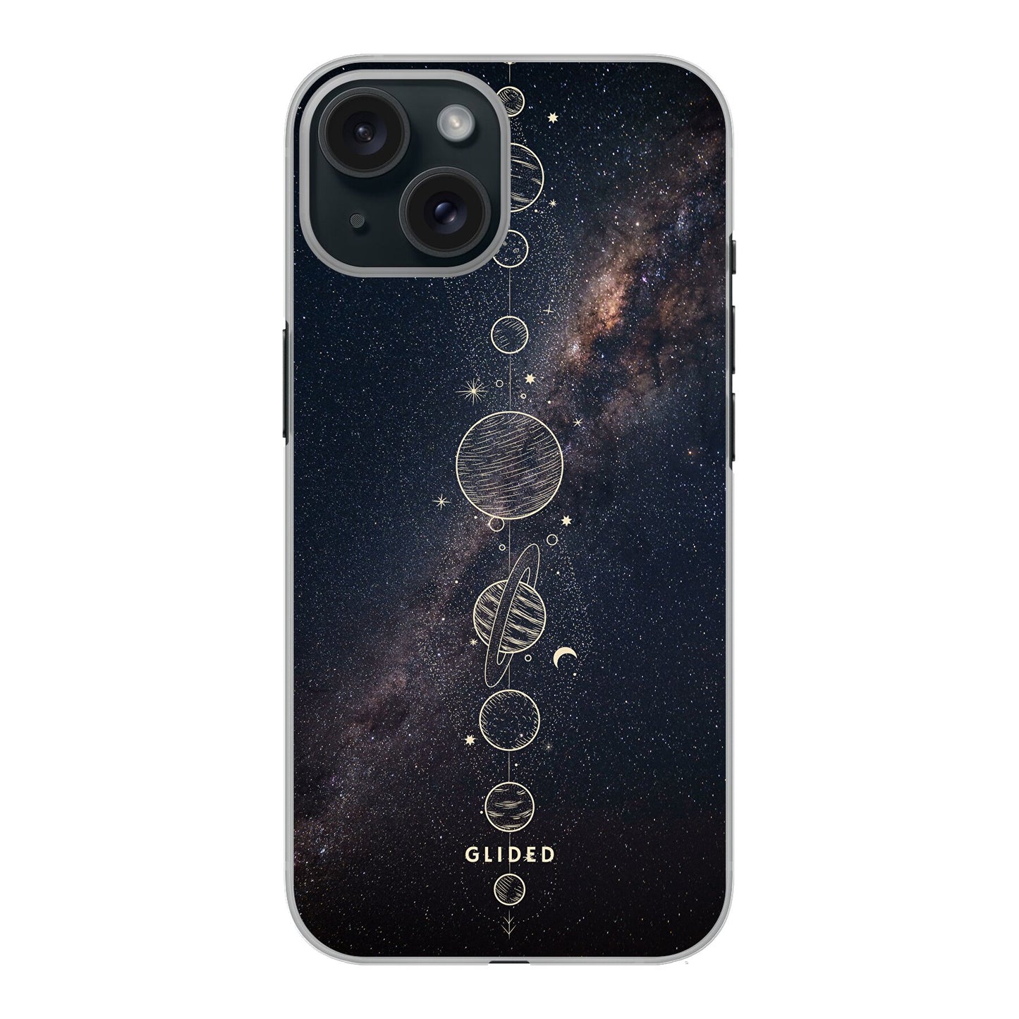 Planets - iPhone 15 Handyhülle Hard Case