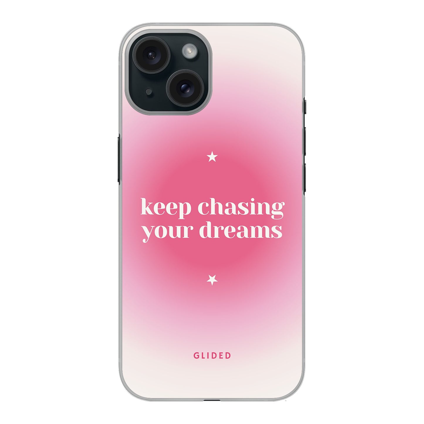 Chasing Dreams - iPhone 15 Handyhülle Hard Case