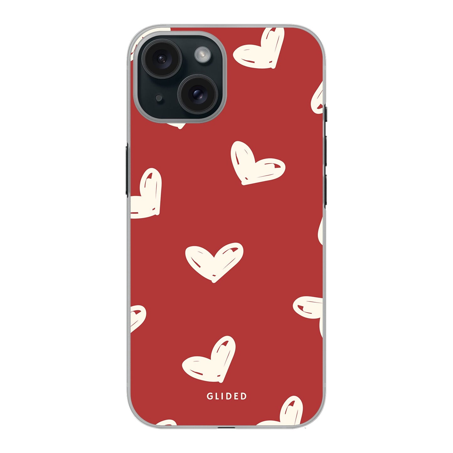 Red Love - iPhone 15 - Hard Case