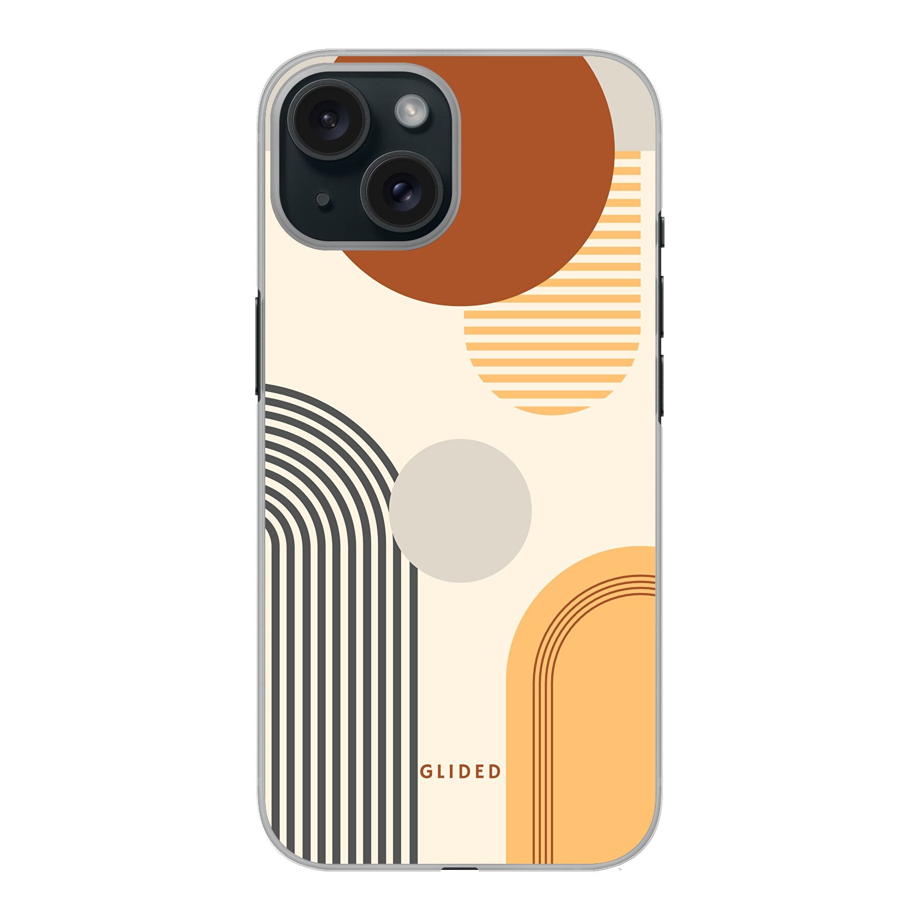 Abstraction - iPhone 15 Handyhülle Hard Case