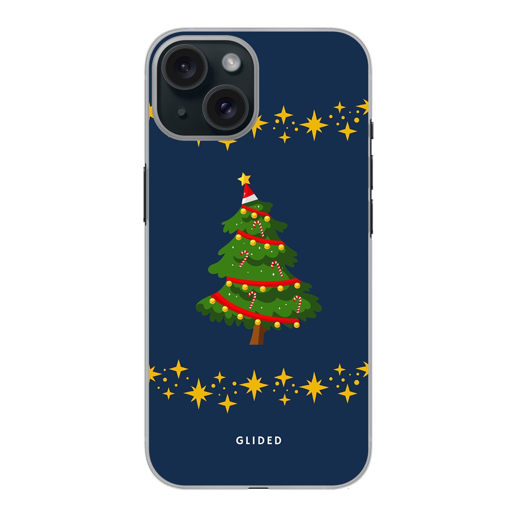 Christmas Tree - iPhone 15 Handyhülle Hard Case