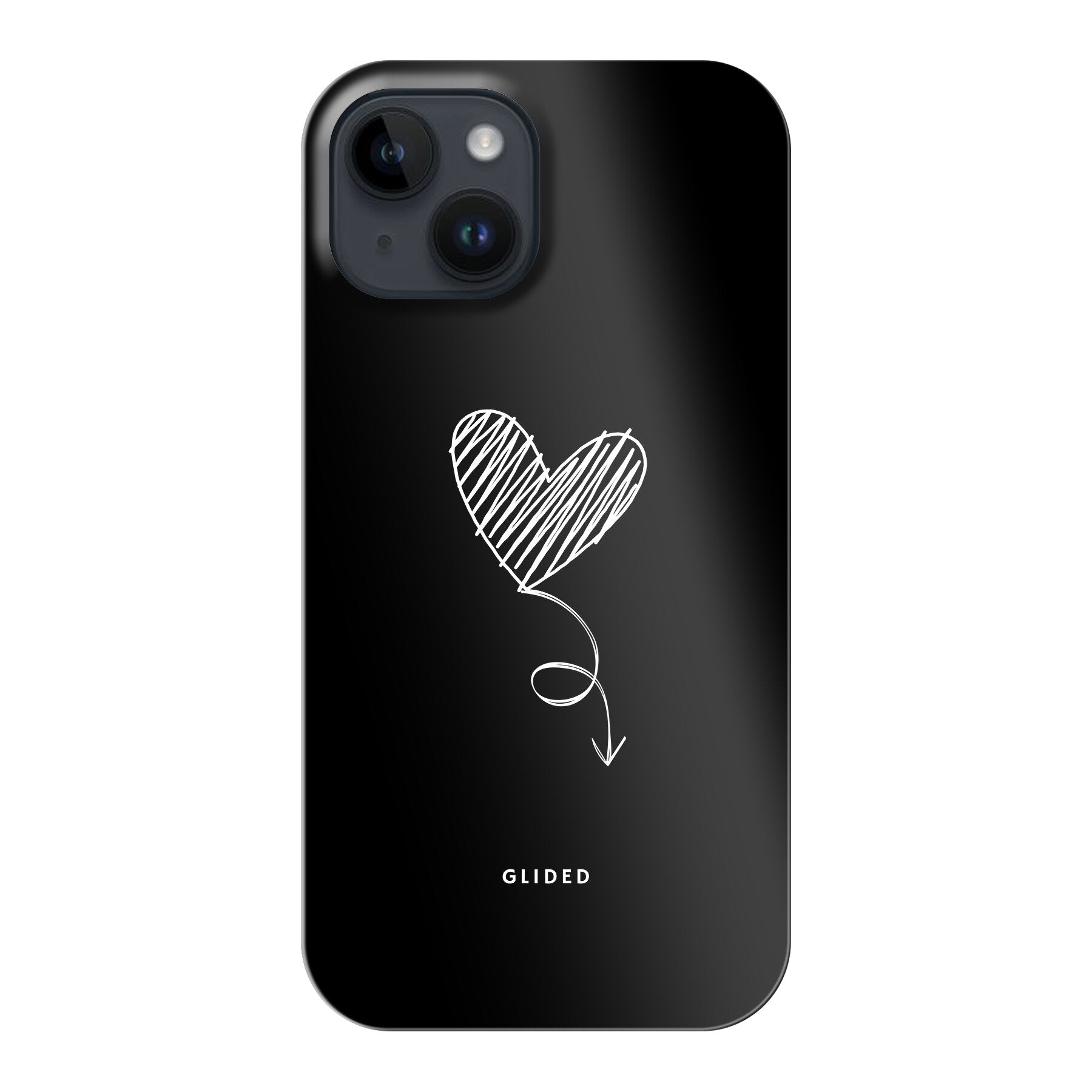 Dark Heart - iPhone 15 Handyhülle MagSafe Tough case