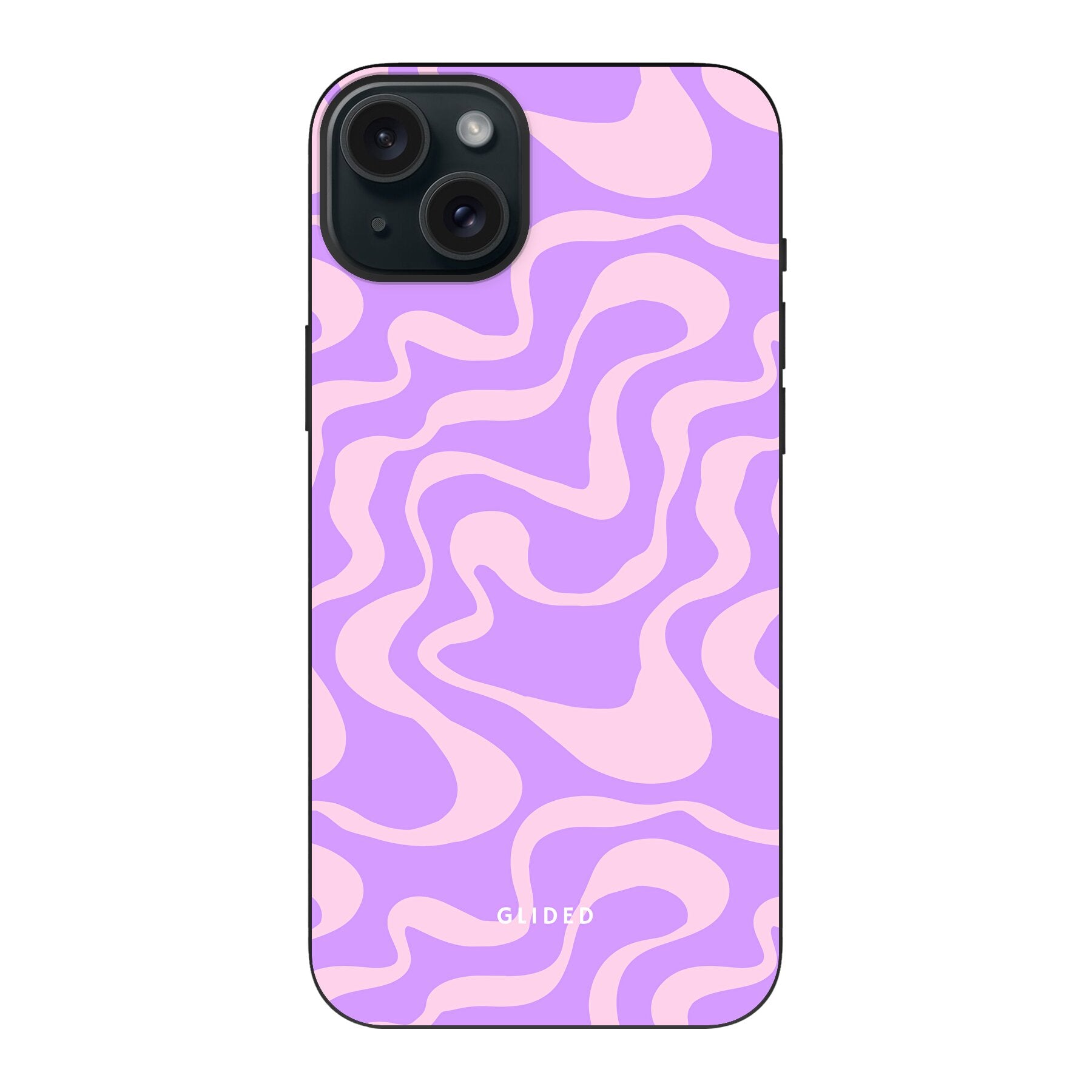 Purple Wave - iPhone 15 Plus Handyhülle Biologisch Abbaubar
