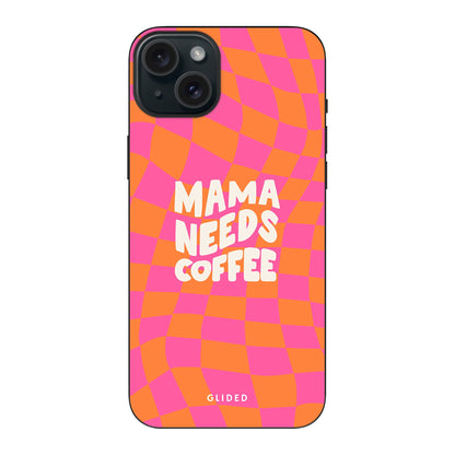 Coffee Mom - iPhone 15 Plus - Biologisch Abbaubar