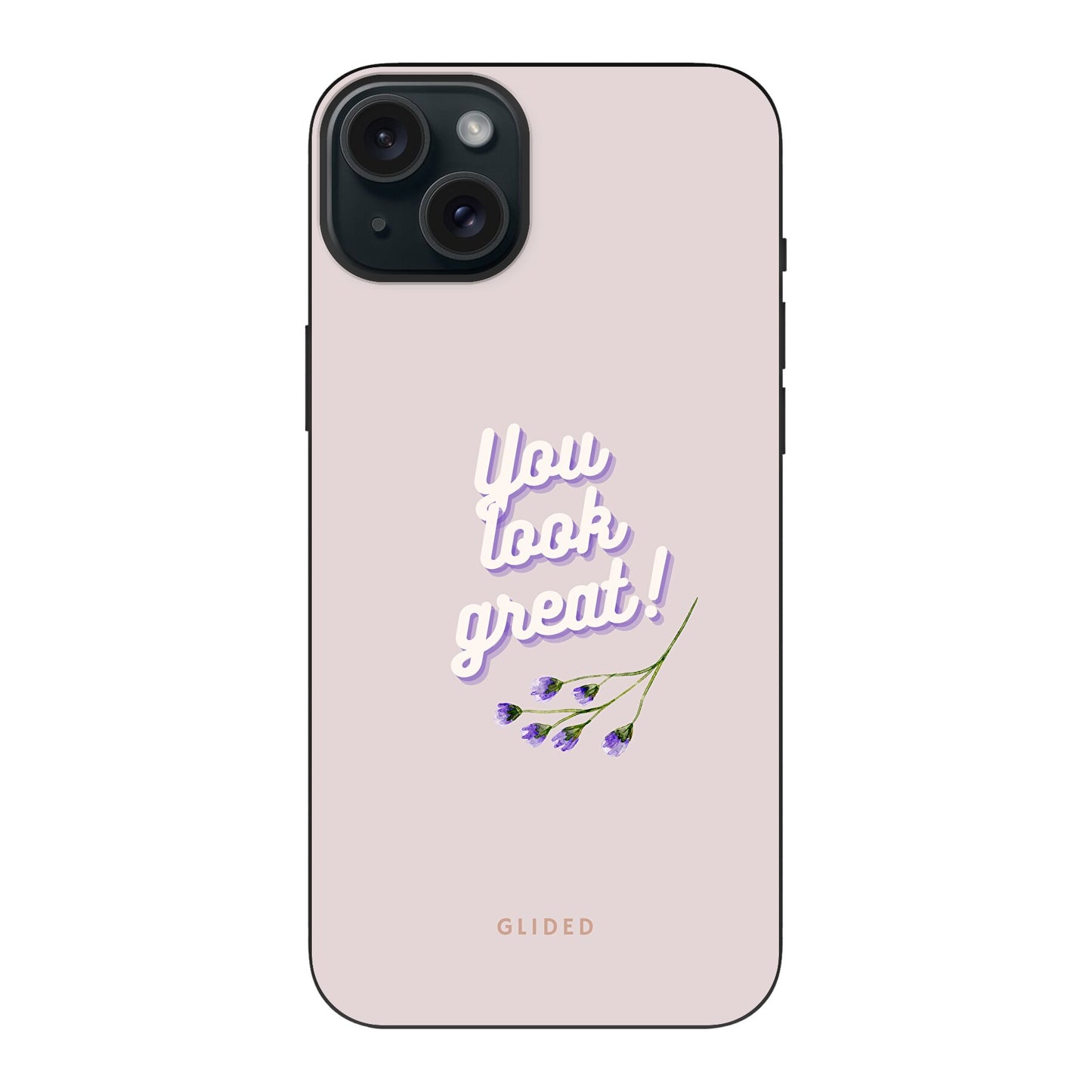 Looks great | GLIDED X CARMEN.RSO - iPhone 15 Plus - Biologisch Abbaubar