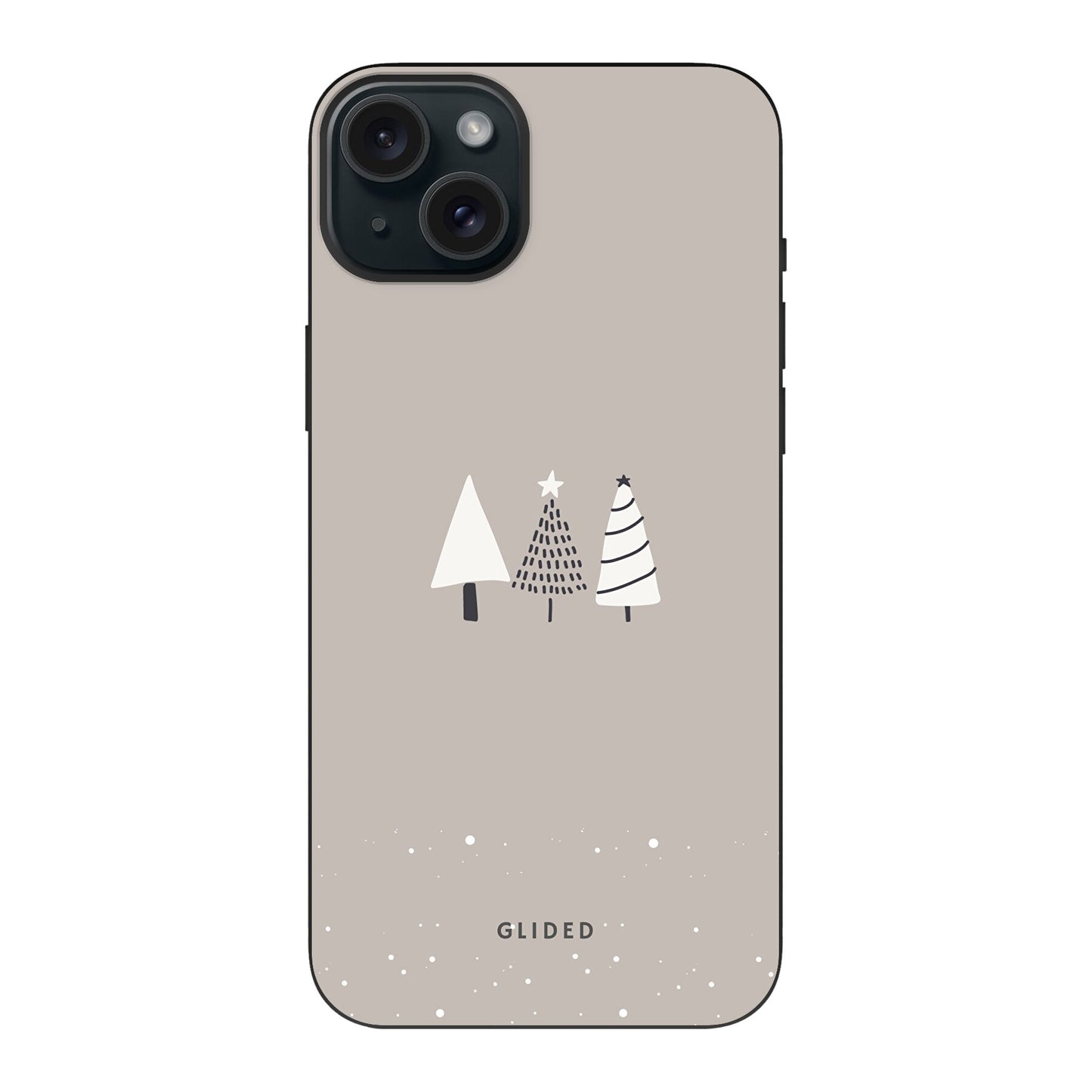 Snowscape - iPhone 15 Plus Handyhülle Biologisch Abbaubar