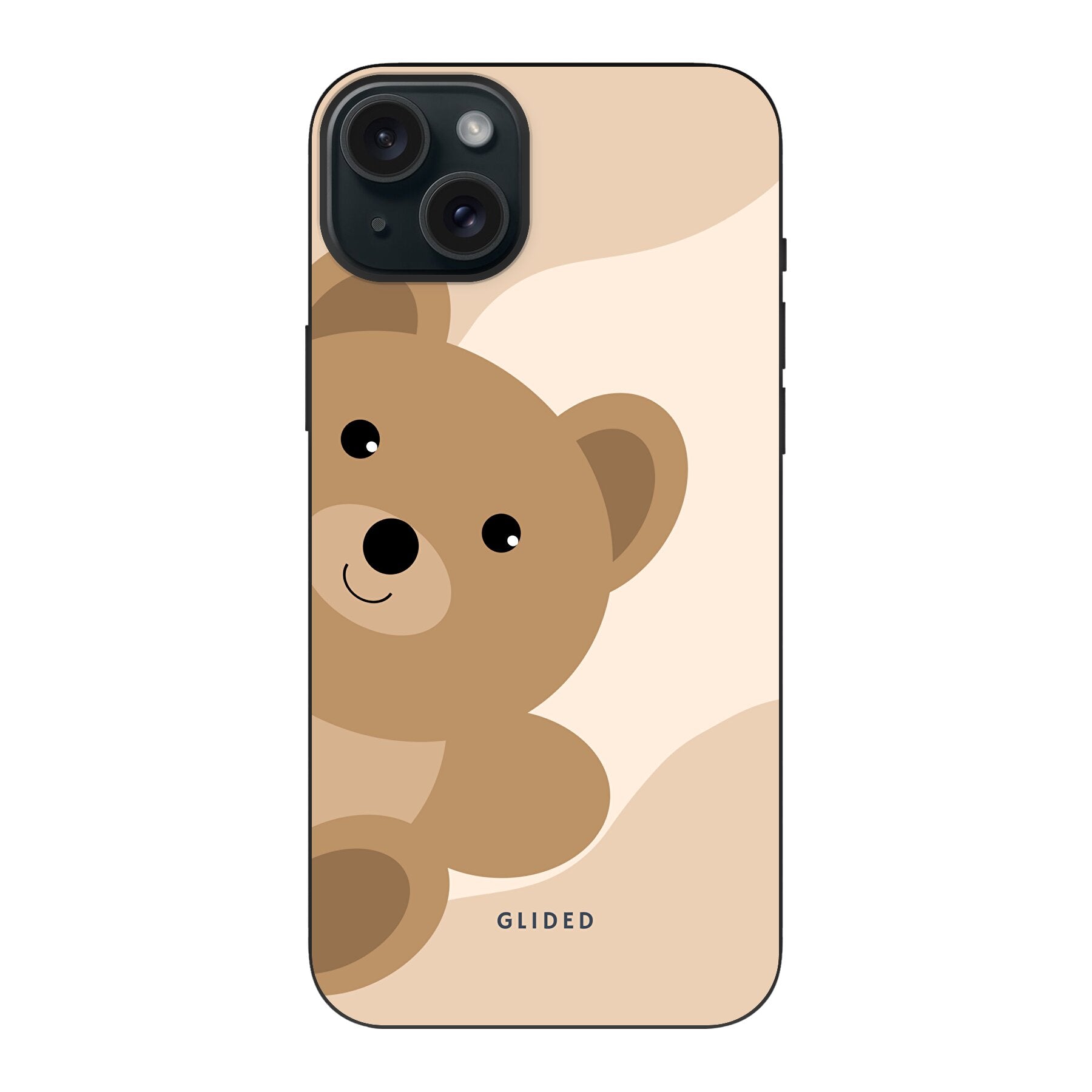 BearLove Right - iPhone 15 Plus Handyhülle Biologisch Abbaubar