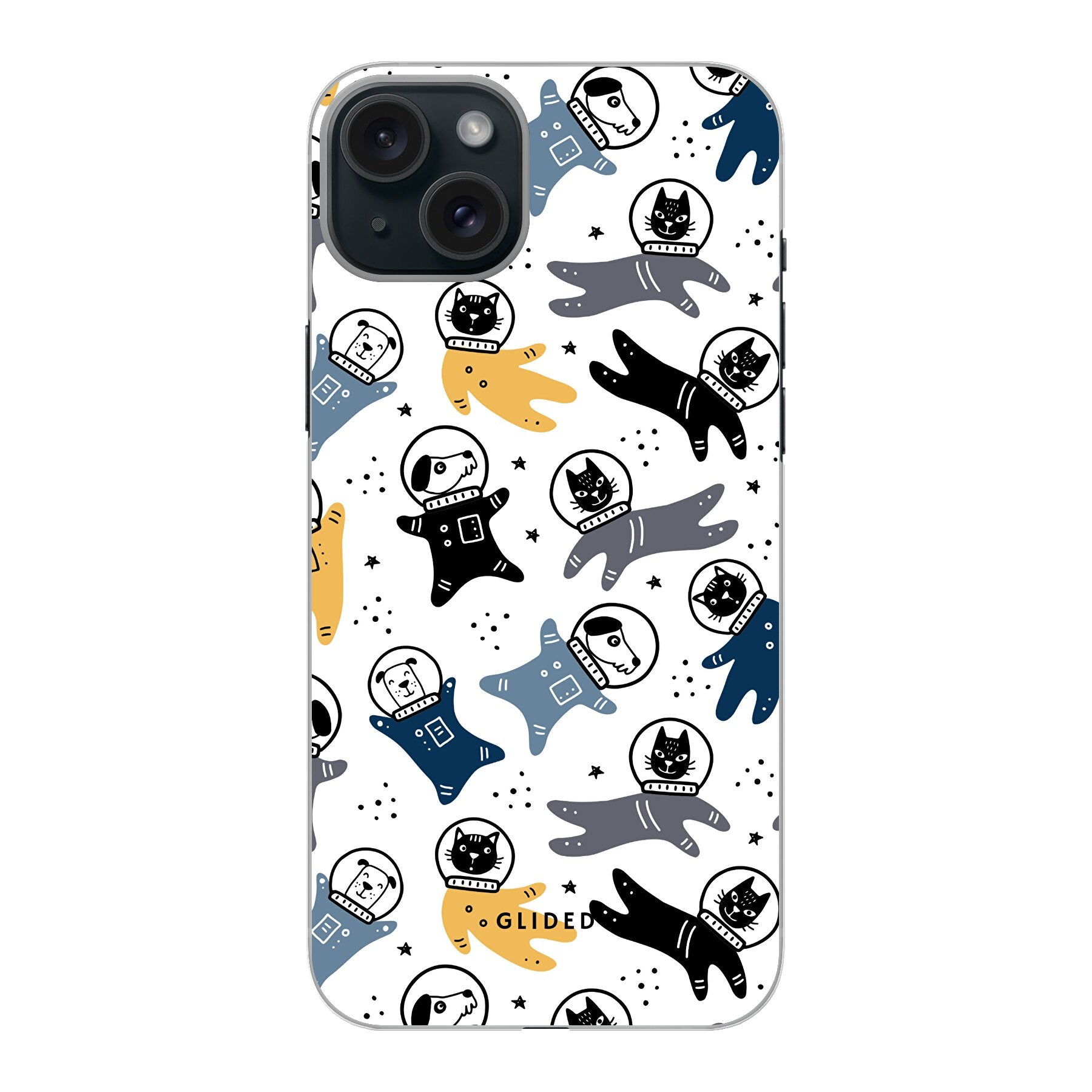 Paws Space - iPhone 15 Plus Handyhülle Hard Case