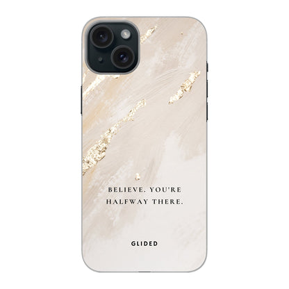 Believe - iPhone 15 Plus Handyhülle Hard Case