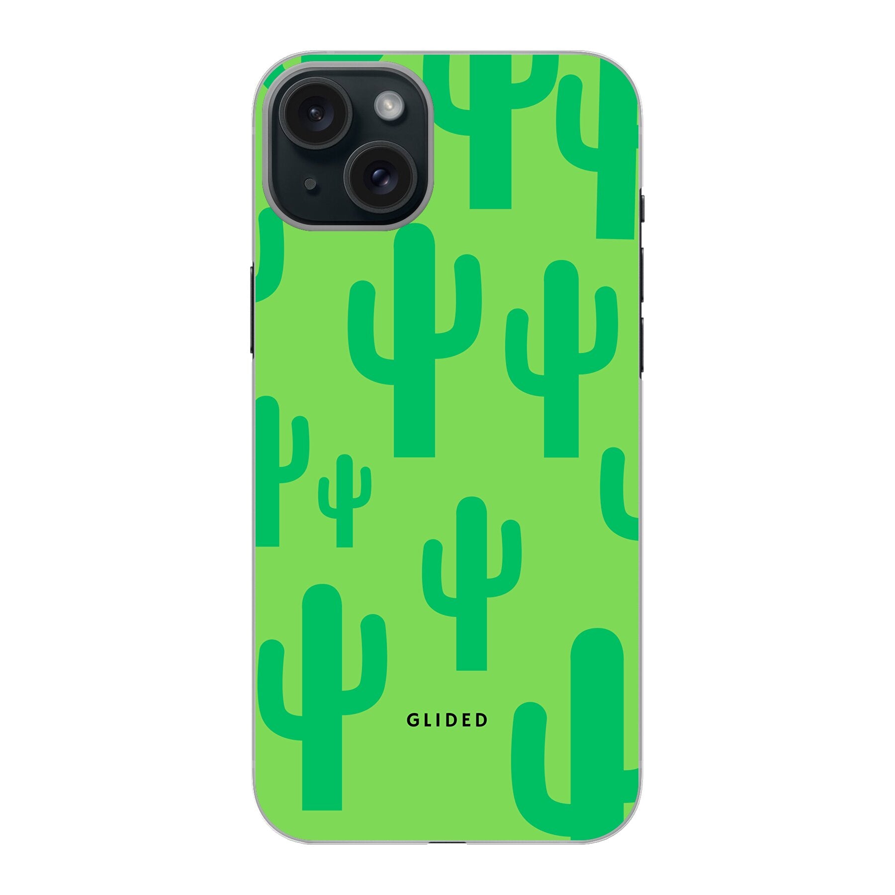 Cactus Spikes - iPhone 15 Plus - Hard Case