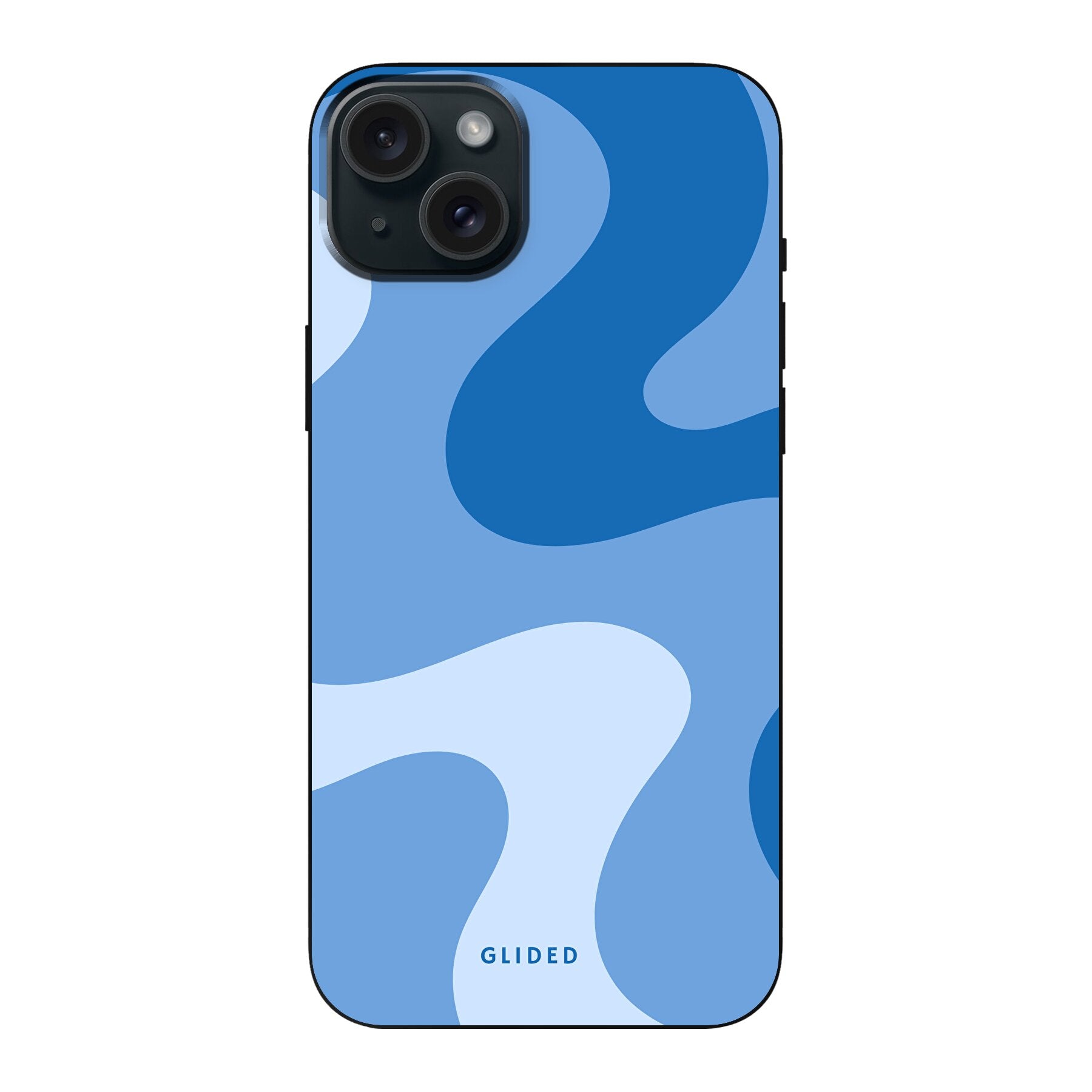 Blue Wave - iPhone 15 Plus Handyhülle Soft case
