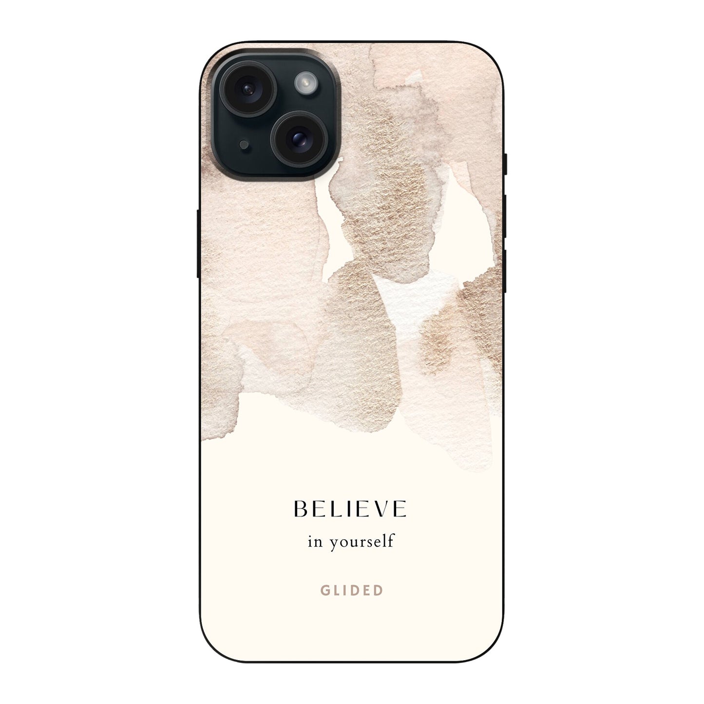 Believe in yourself - iPhone 15 Plus Handyhülle Soft case