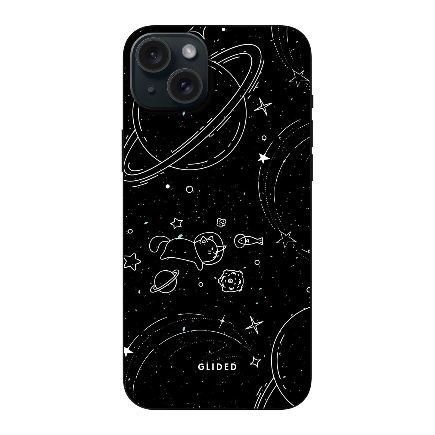 Cosmic Cat - iPhone 15 Plus Handyhülle Soft case