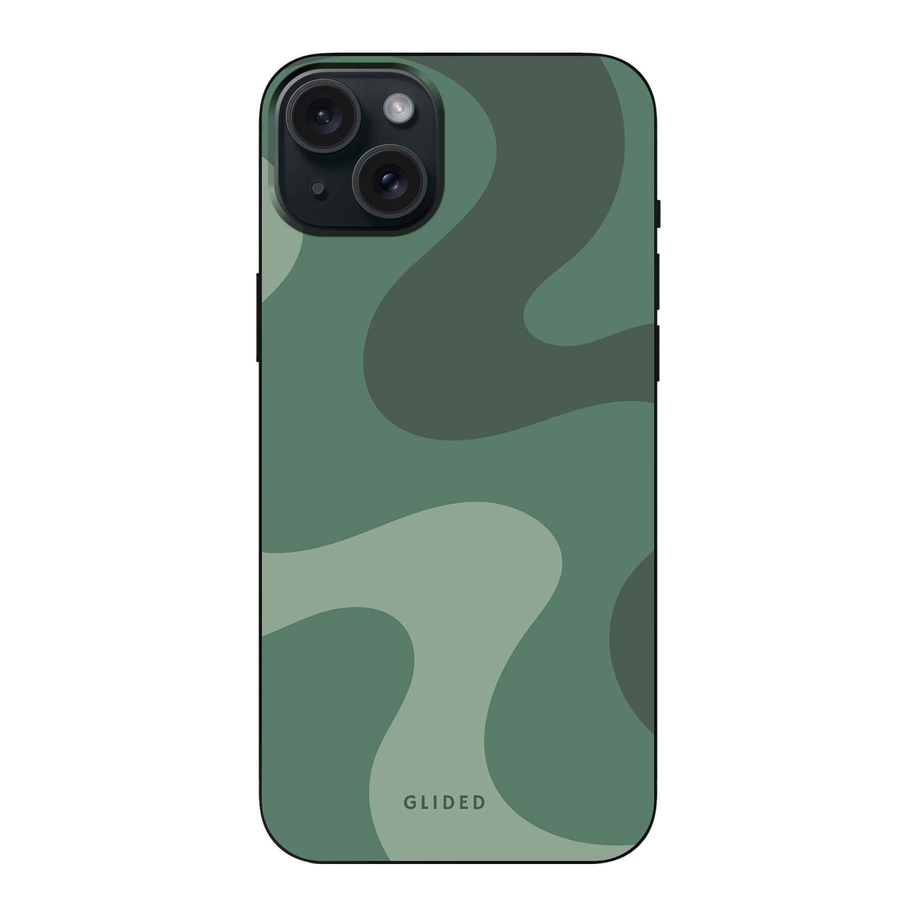 Green Wave - iPhone 15 Plus Handyhülle Soft case