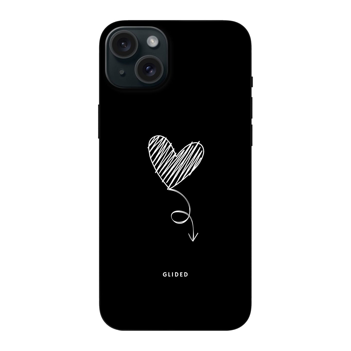 Dark Heart - iPhone 15 Plus Handyhülle Soft case