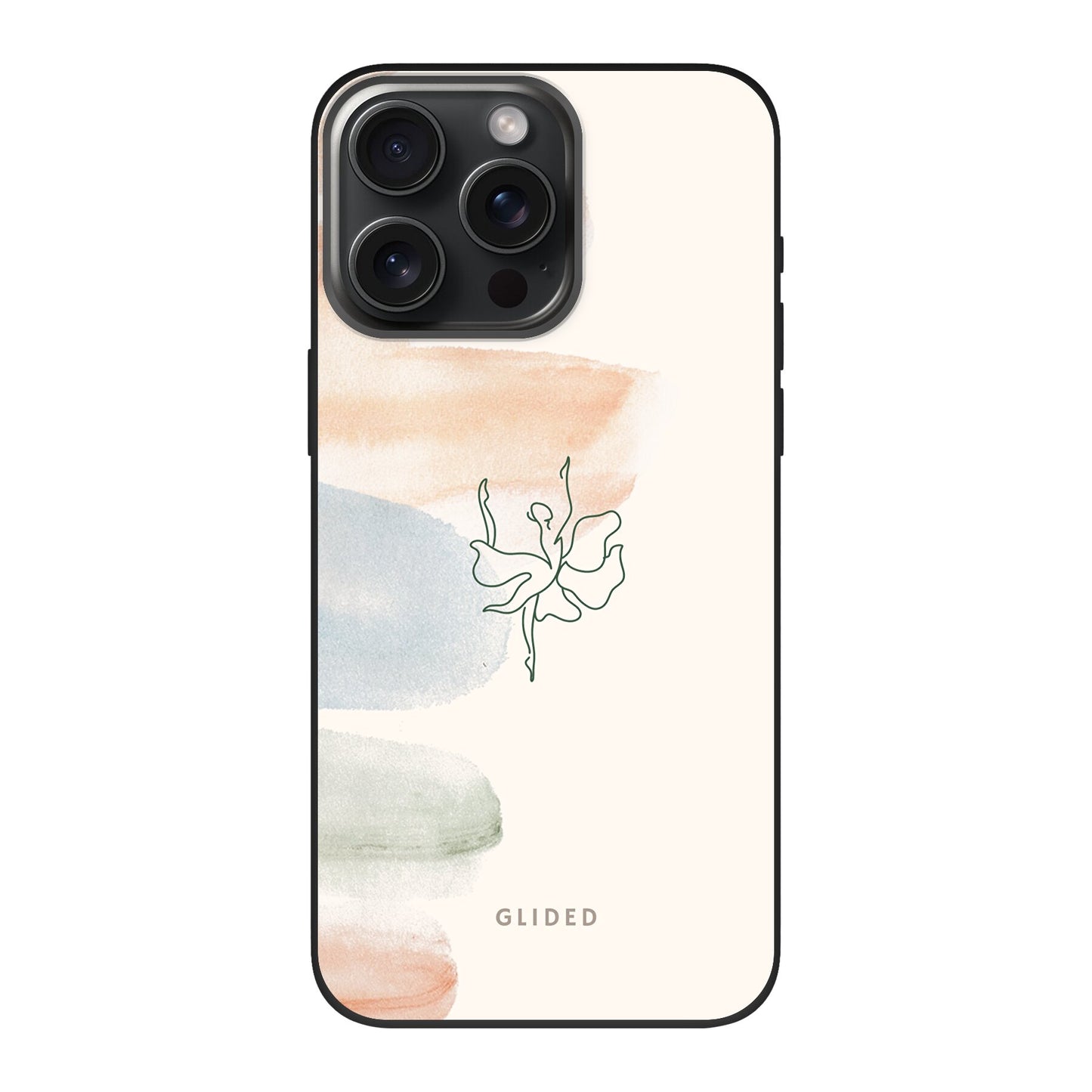 Aquarelle - iPhone 15 Pro Handyhülle Biologisch Abbaubar