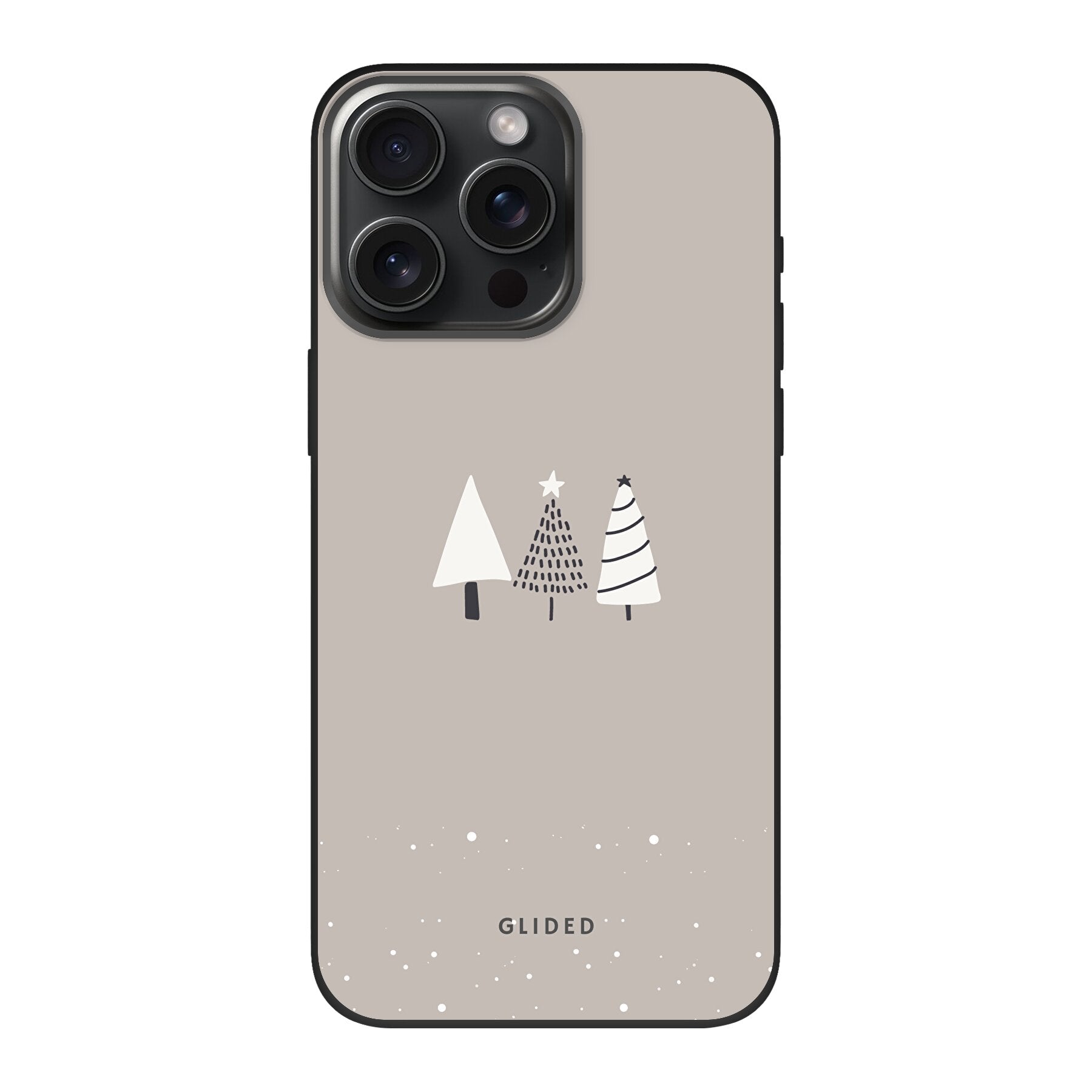Snowscape - iPhone 15 Pro Handyhülle Biologisch Abbaubar