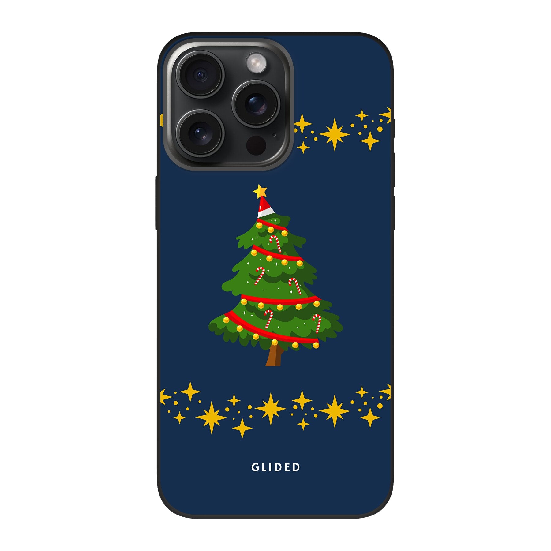 Christmas Tree - iPhone 15 Pro Handyhülle Biologisch Abbaubar