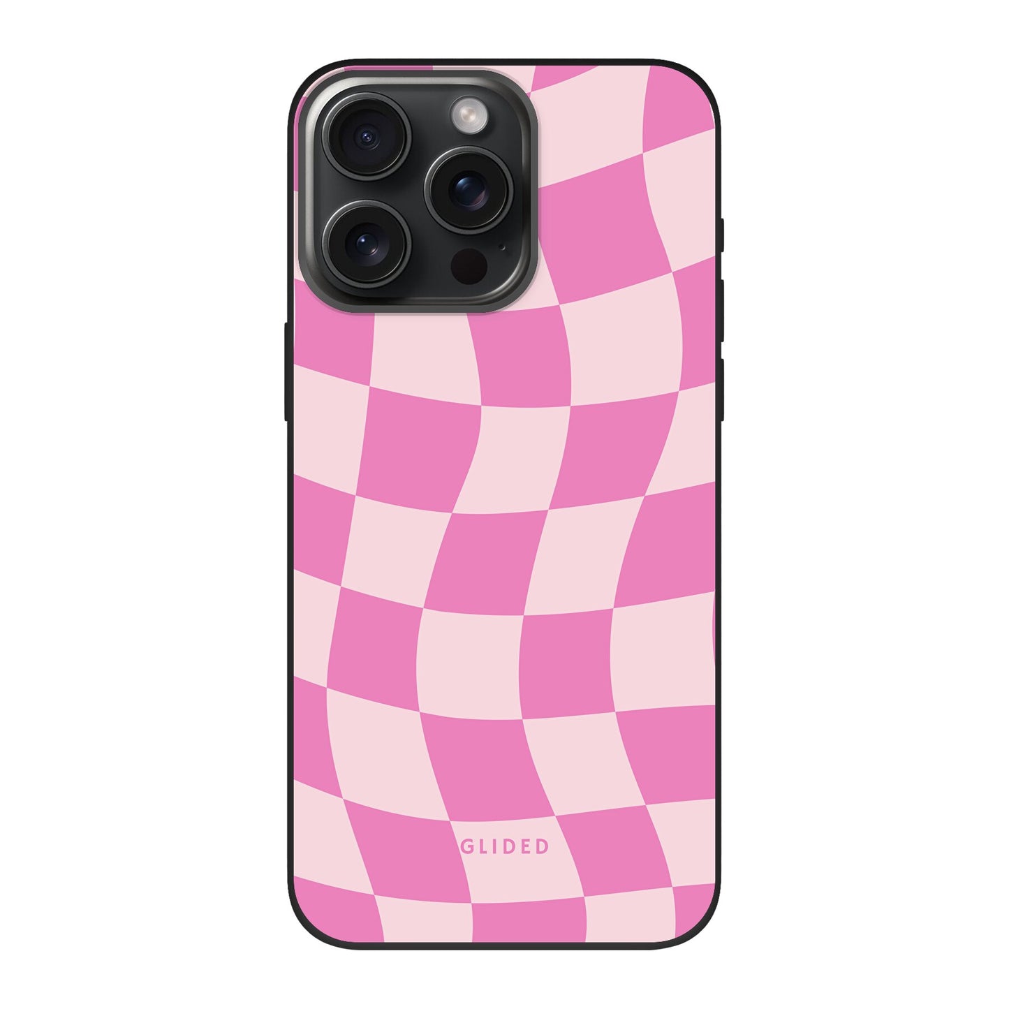 Pink Chess - iPhone 15 Pro Handyhülle Biologisch Abbaubar