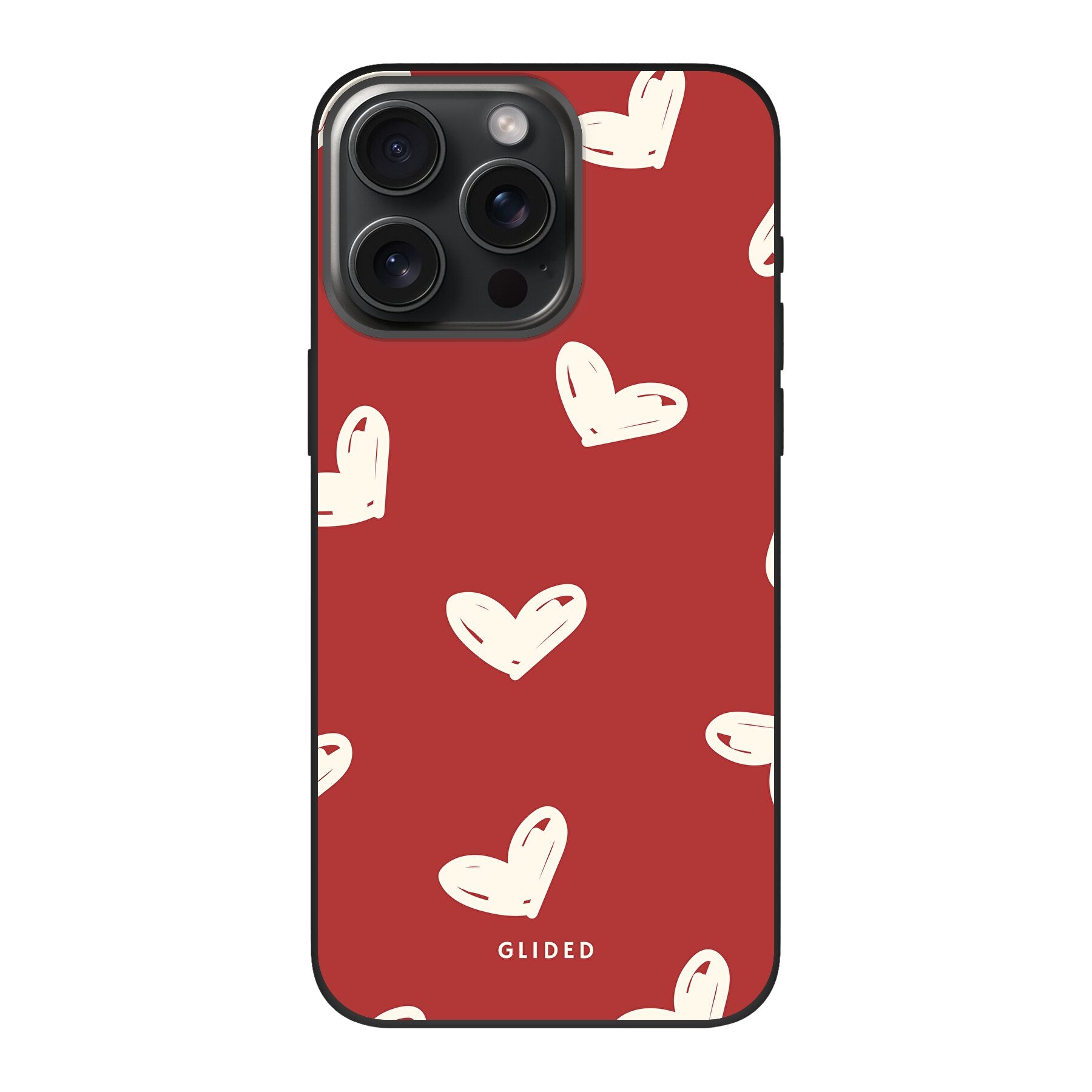 Red Love - iPhone 15 Pro - Biologisch Abbaubar