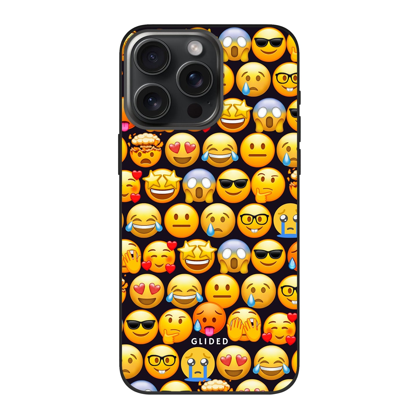 Emoji Town - iPhone 15 Pro Handyhülle Biologisch Abbaubar