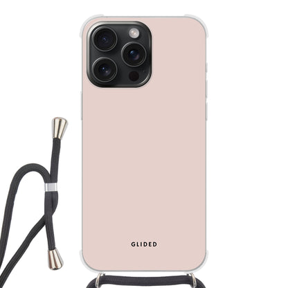 Pink Dream - iPhone 15 Pro Handyhülle Crossbody case mit Band