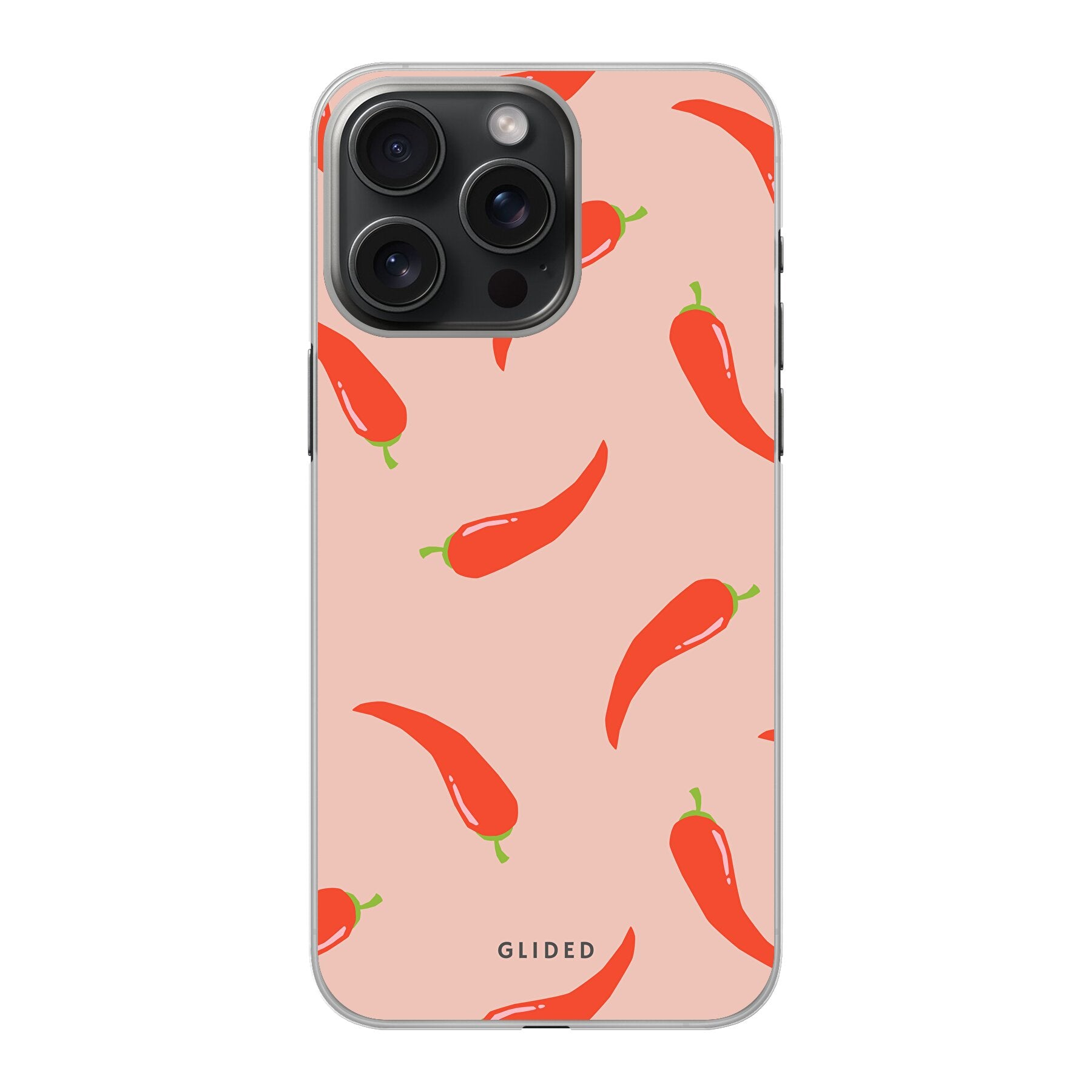 Spicy Chili - iPhone 15 Pro - Hard Case