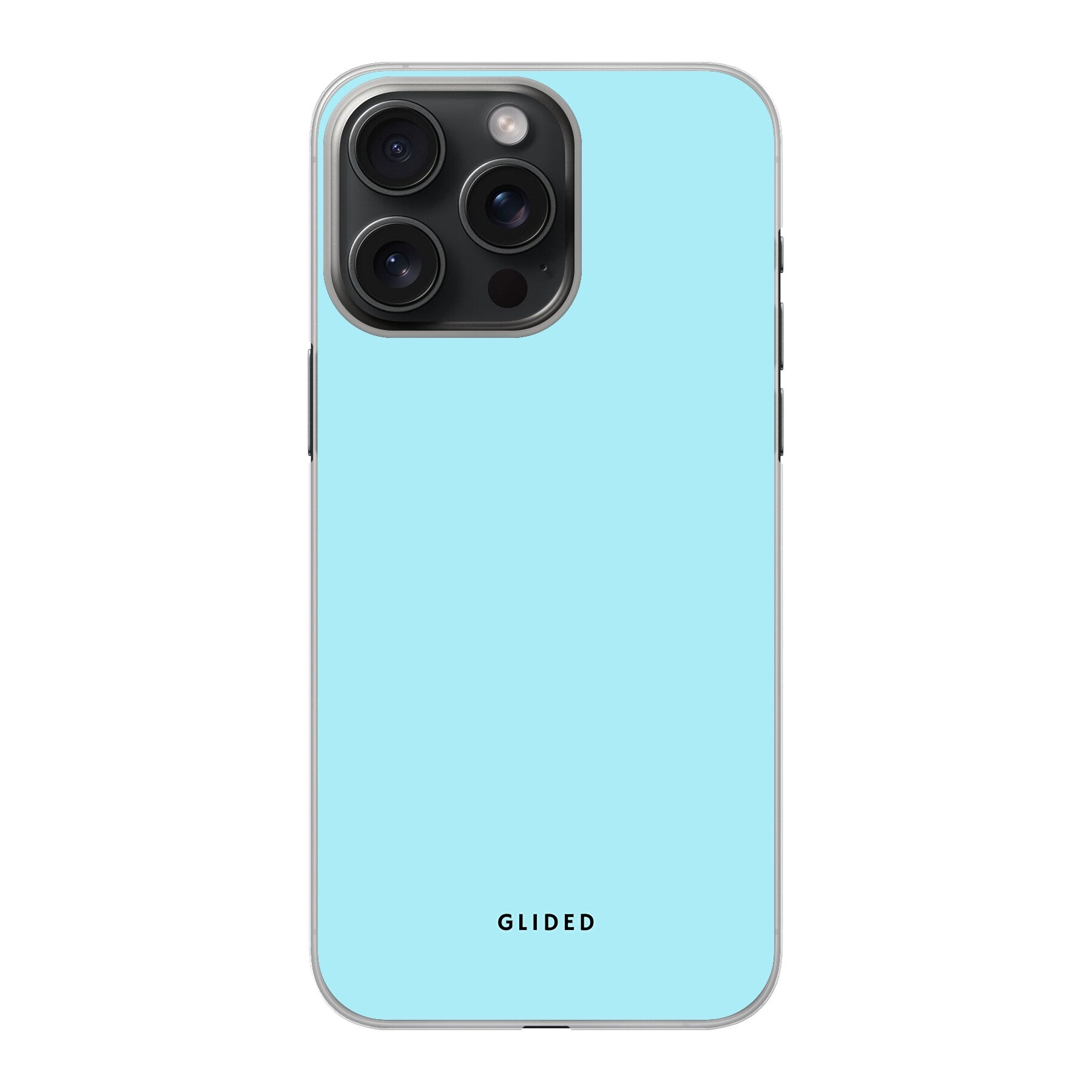 Turquoise Touch - iPhone 15 Pro Handyhülle Hard Case