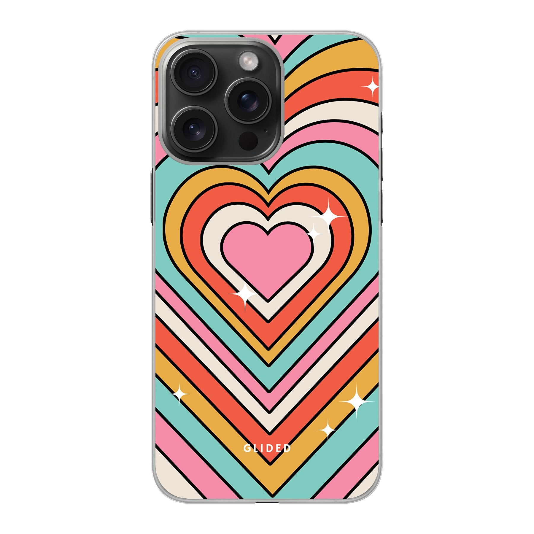 Endless Love - iPhone 15 Pro Handyhülle Hard Case