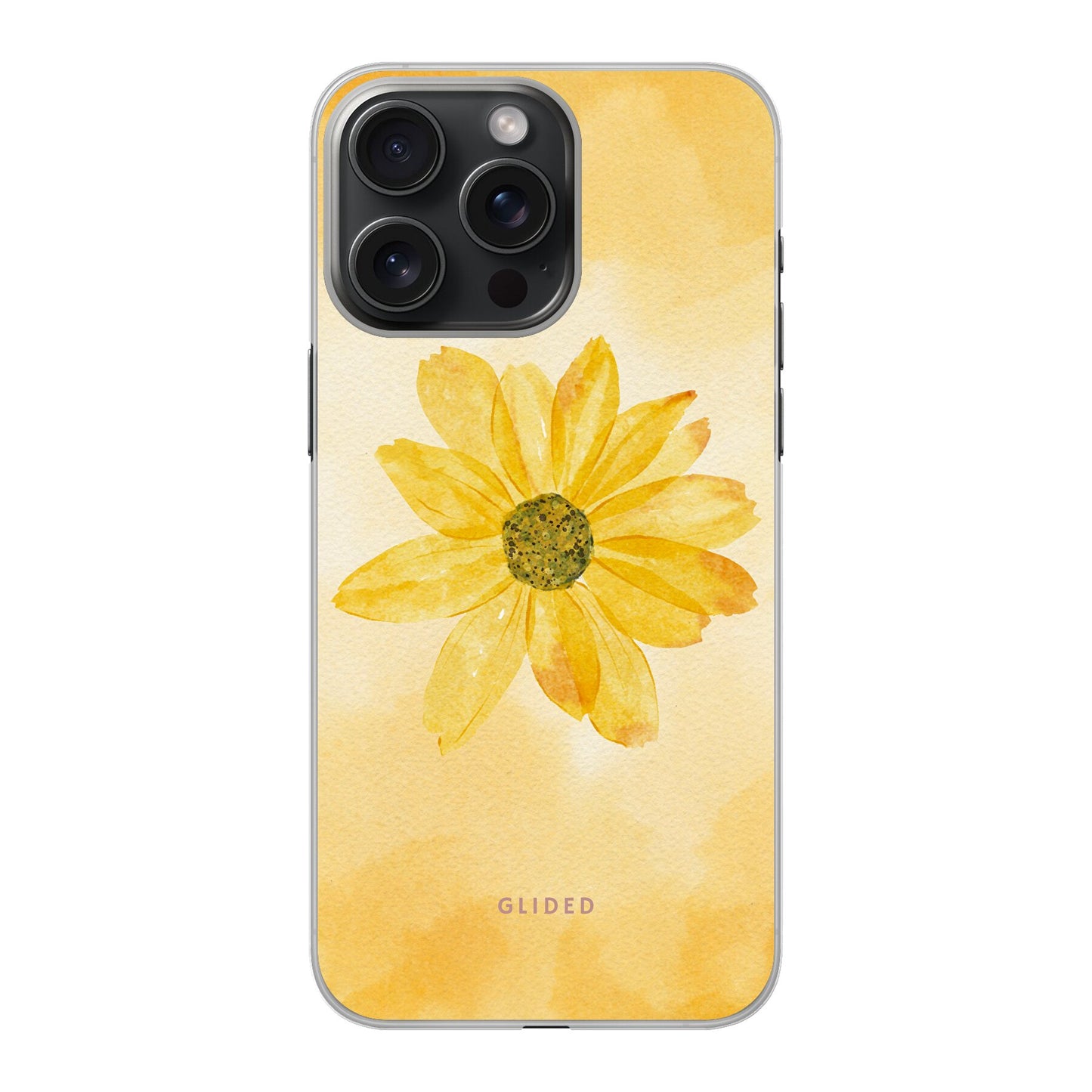 Yellow Flower - iPhone 15 Pro Handyhülle Hard Case