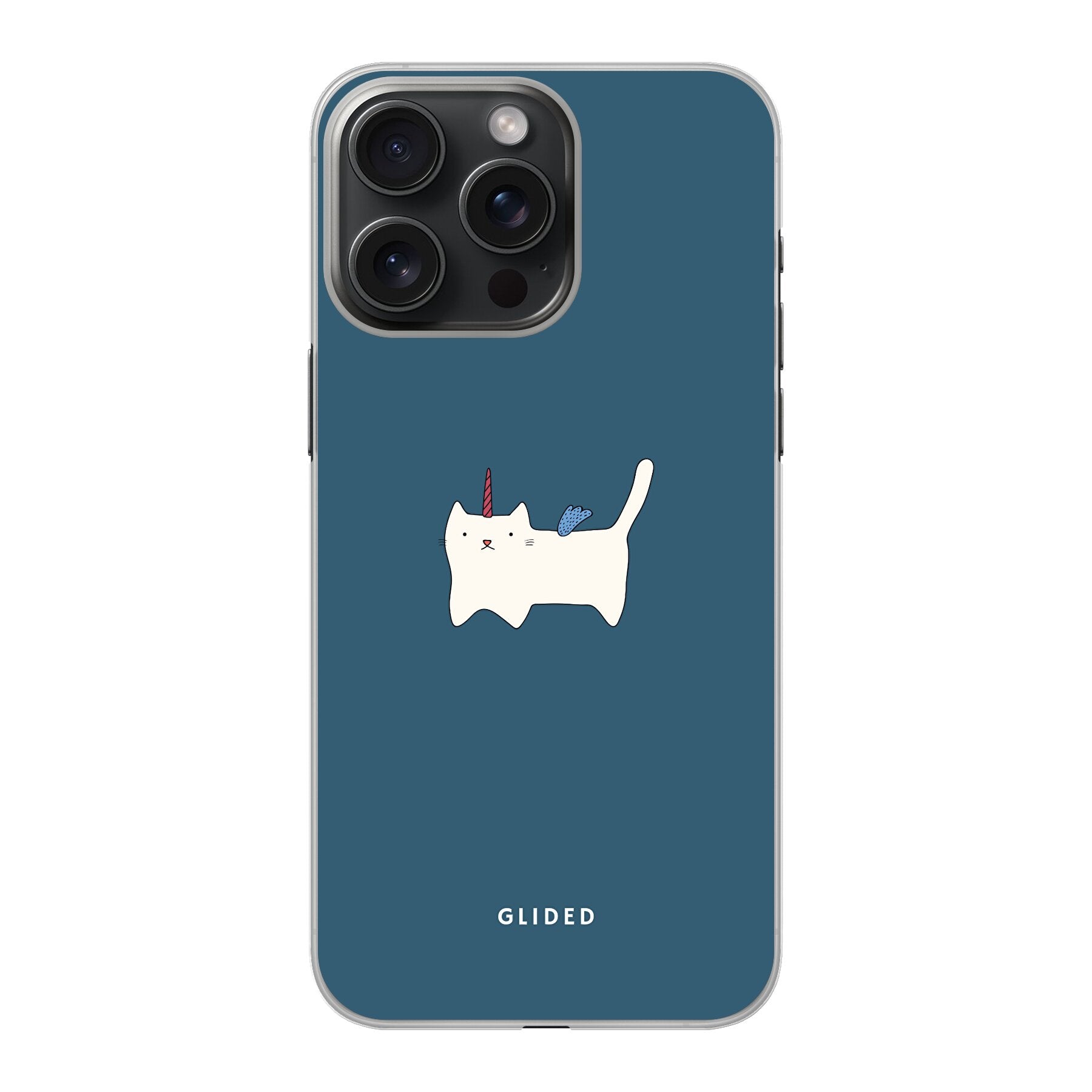 Wonder Cat - iPhone 15 Pro Handyhülle Hard Case