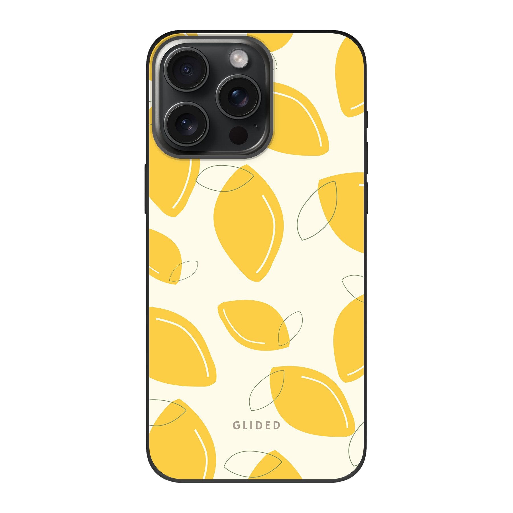 Abstract Lemon - iPhone 15 Pro Max - Biologisch Abbaubar
