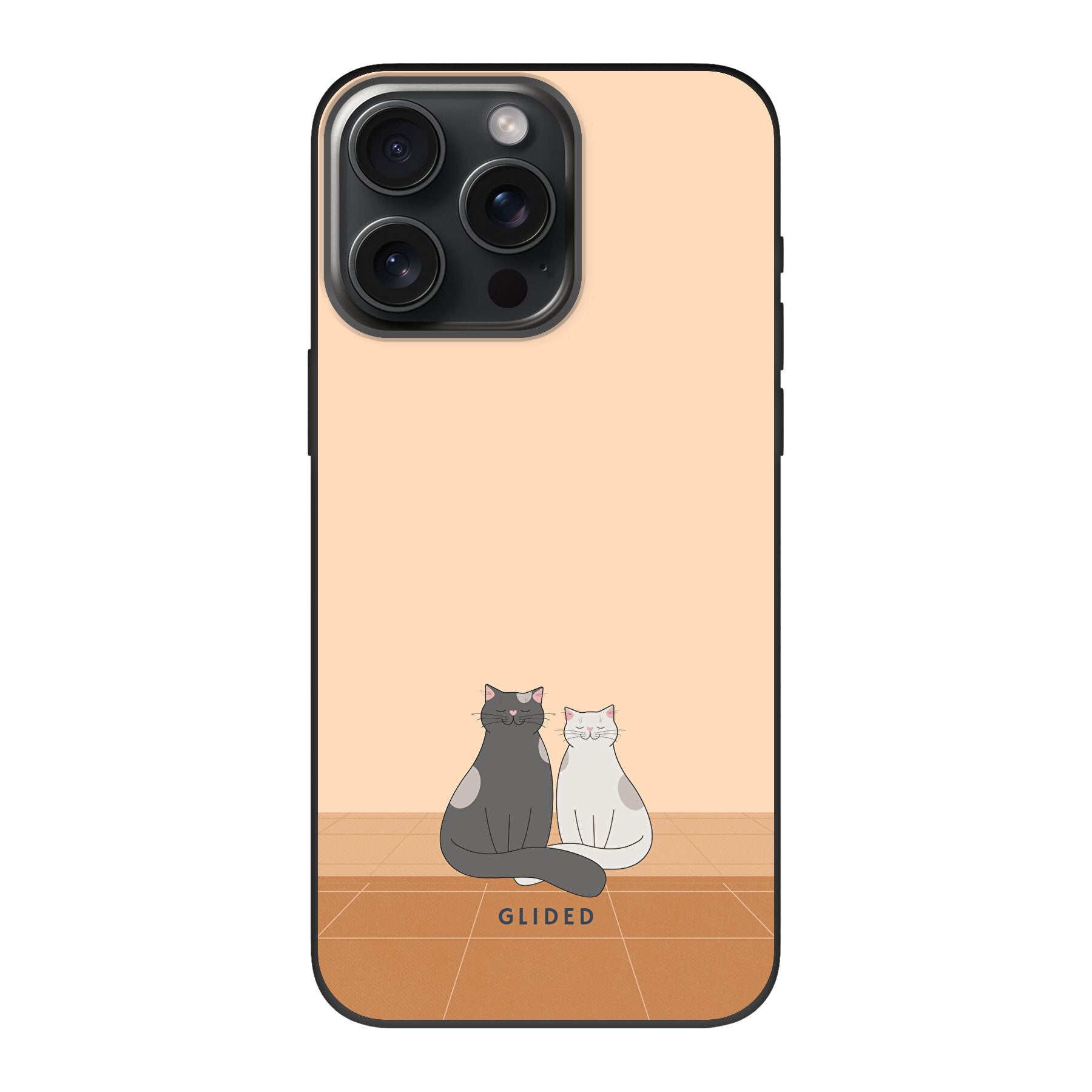 Catty Friends - iPhone 15 Pro Max Handyhülle Biologisch Abbaubar